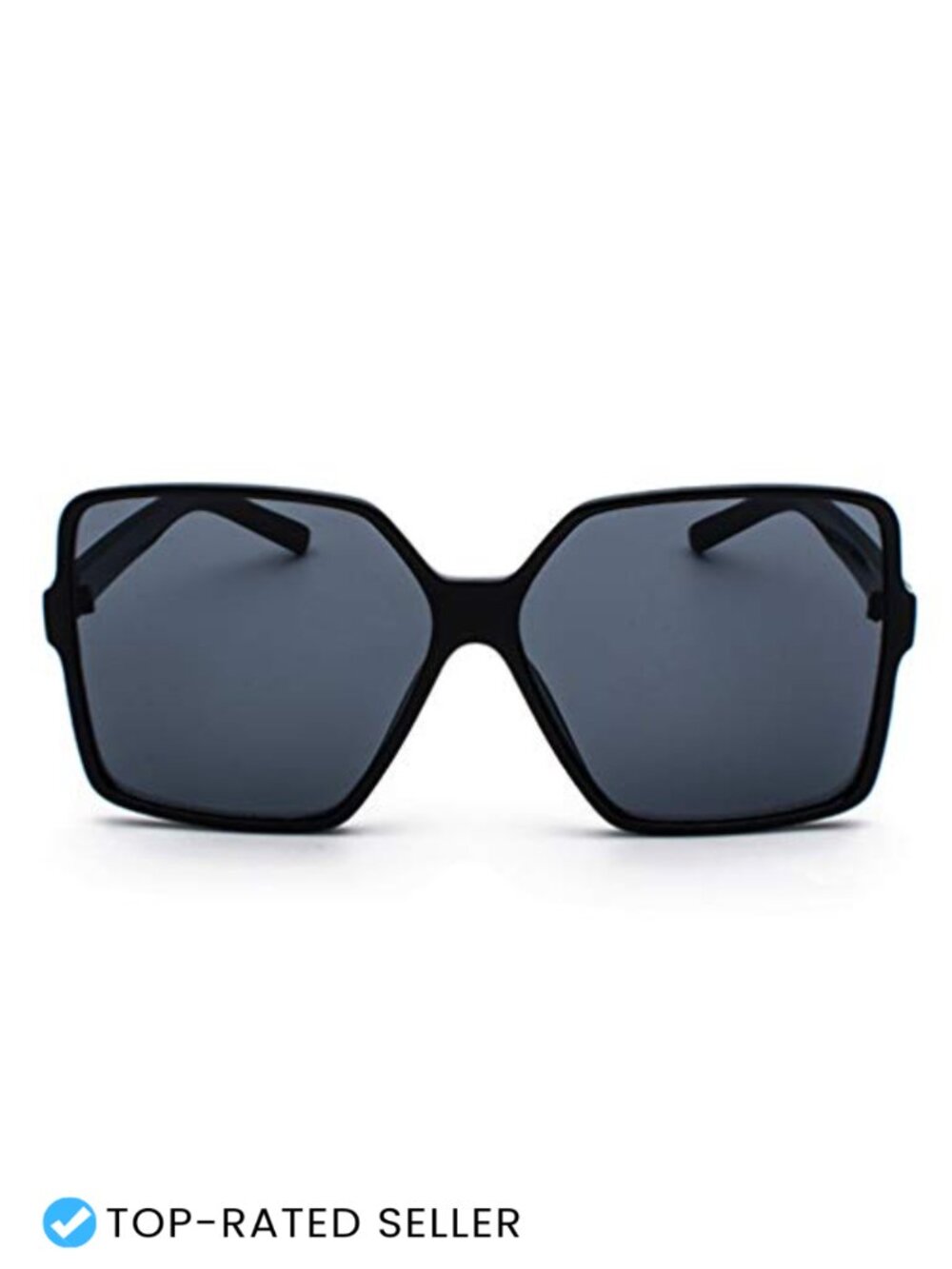 Oversized Square Sunglasses for Women - Large Wide UV400 Protection